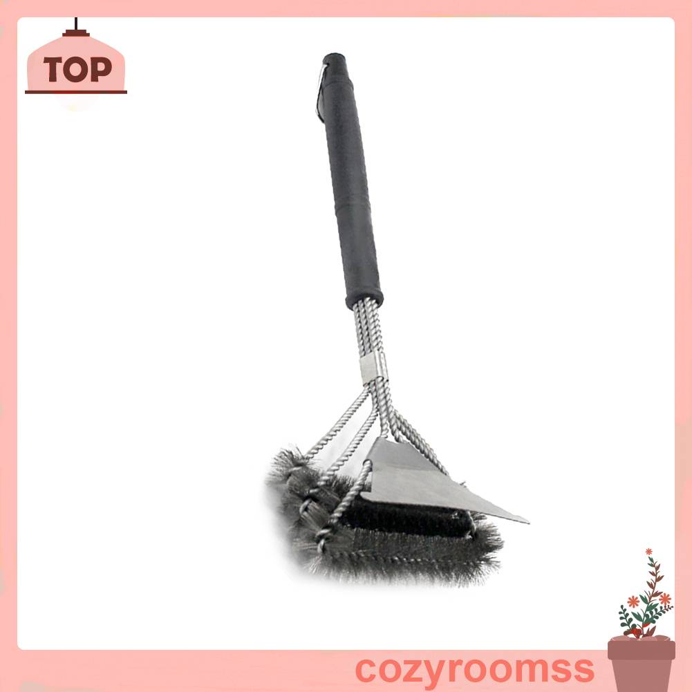 Bộ Dụng Cụ Vệ Sinh Vỉ Nướng BBQ Bằng Thép Không Gỉ Dành Cho Nam Giới