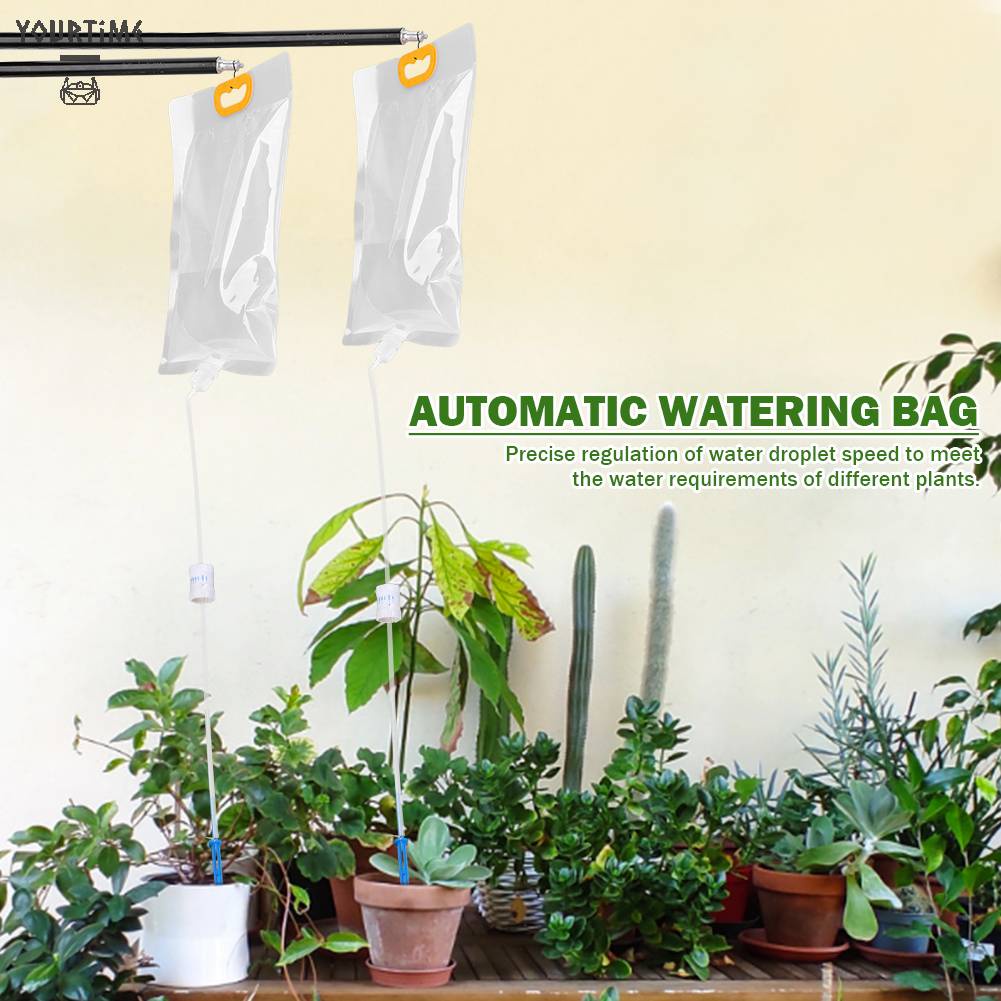 1 / 2 / 4 Túi Nước Tự Động Cho Chậu Cây 3.5L
