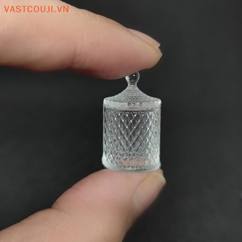 Mô Hình Hũ Kẹo / Thức Ăn Mini Bằng Silicon Độc Đáo Trang Trí Nhà Búp Bê