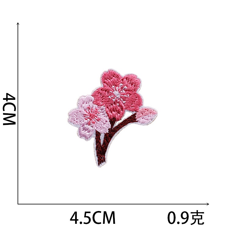 Sticker Ủi Thêu Hình Hoa Sen / Hướng Dương DIY