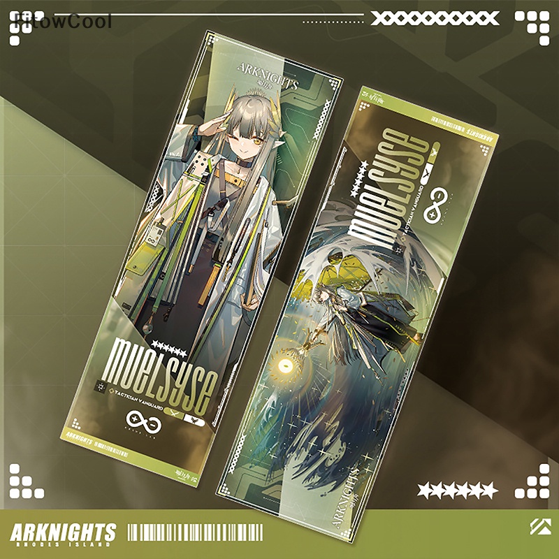 Quạt Laser In Hình Anime 20x7cm Exusiai Arknights QDD Dùng Làm Quà Tặng