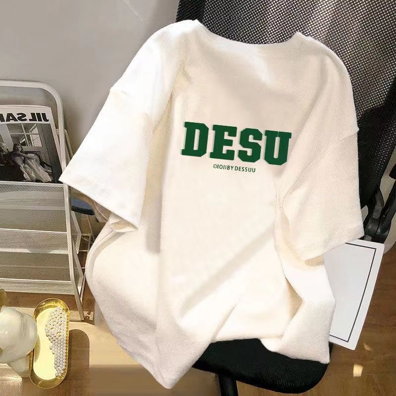 Áo Thun Nữ Tay Ngắn In Hình Hoạt Hình Hàn Quốc Size M-5xl Hiện Có 8 Màu