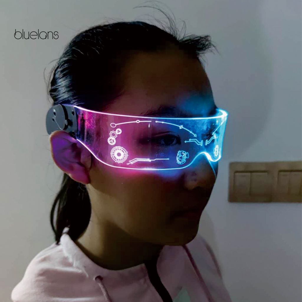 Kính Mát Có Đèn LED Phát Sáng Thời Trang Halloween