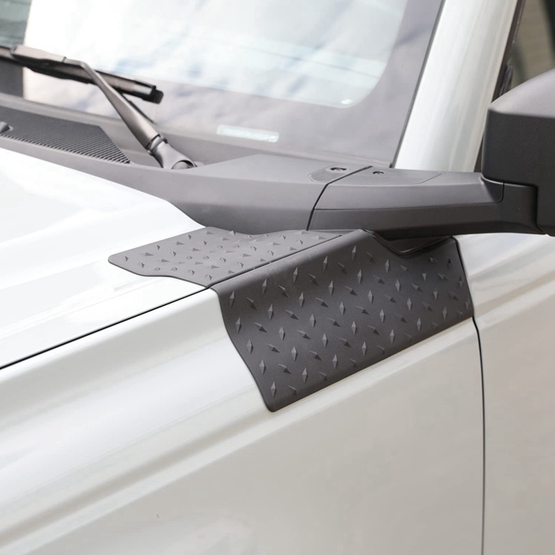 Khung Bảo Vệ Góc Cửa Xe Hơi Bằng ABS Màu Đen Chuyên Dụng Cho Ford Bronco 2021 2022 2023 2 / 4