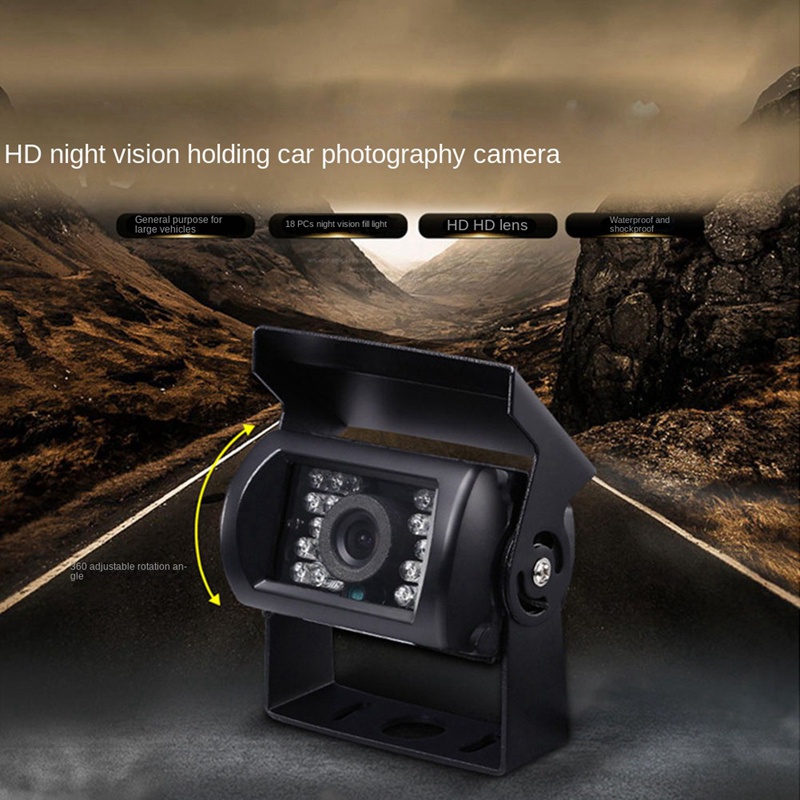 Camera Lùi Xe 18 Bóng led Chống Thấm Nước 12v 24v Chất Lượng Cao Dành Cho Ô Tô Xe Tải