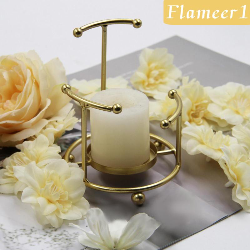 Giá Đỡ Đèn Cầy Bằng Sắt Phong Cách Bắc Âu Độc Đáo Trang Trí Bàn Tiệc Cưới / Ngày Lễ 1