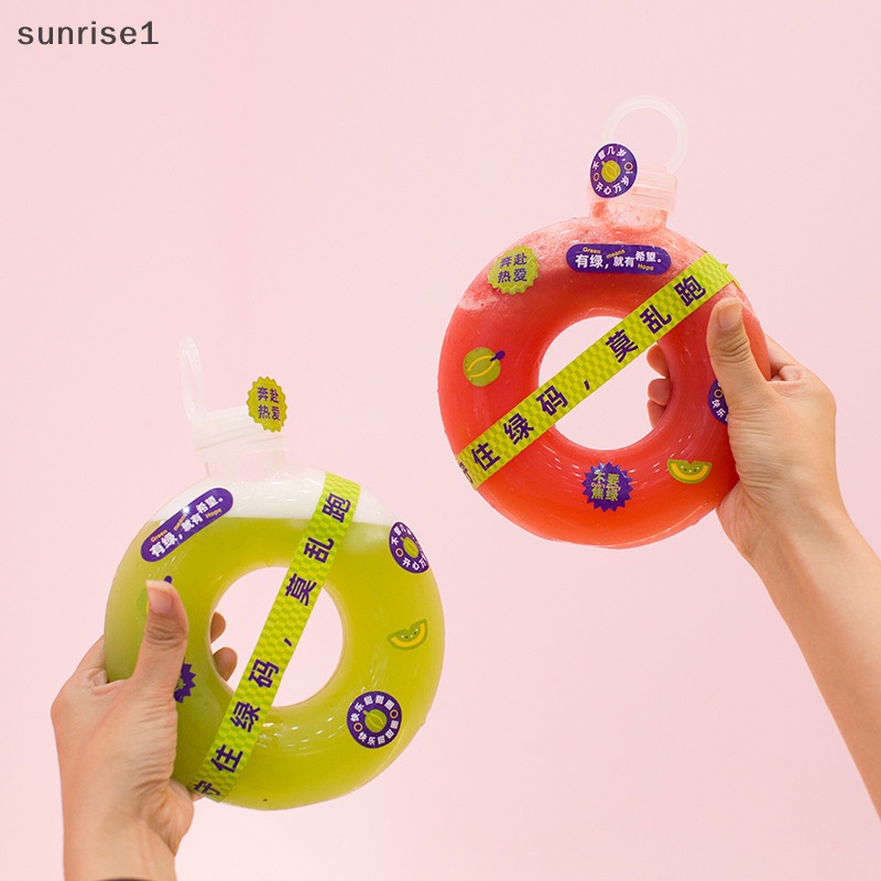 Bình Nước Hình Bánh Donut sunrise1 500Ml