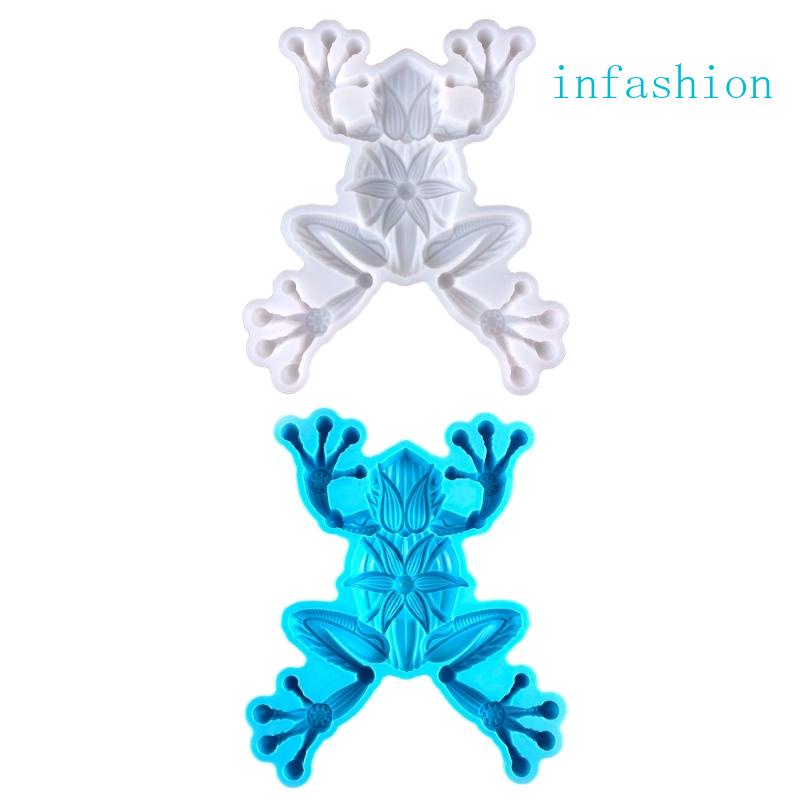 Khuôn Silicone Làm Đồ Trang Trí Thủ Công Hình Chú Ếch Cơ Khí