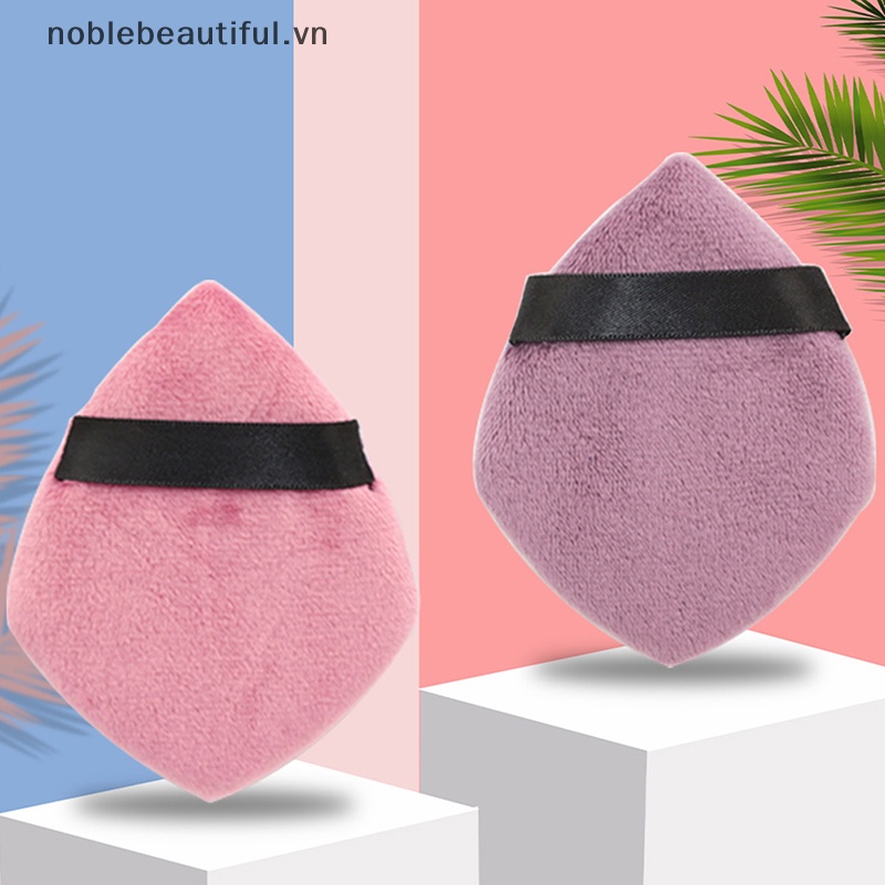 Set 2 Mút Trang Điểm Cotton Mini Hình Viên Kim Cương