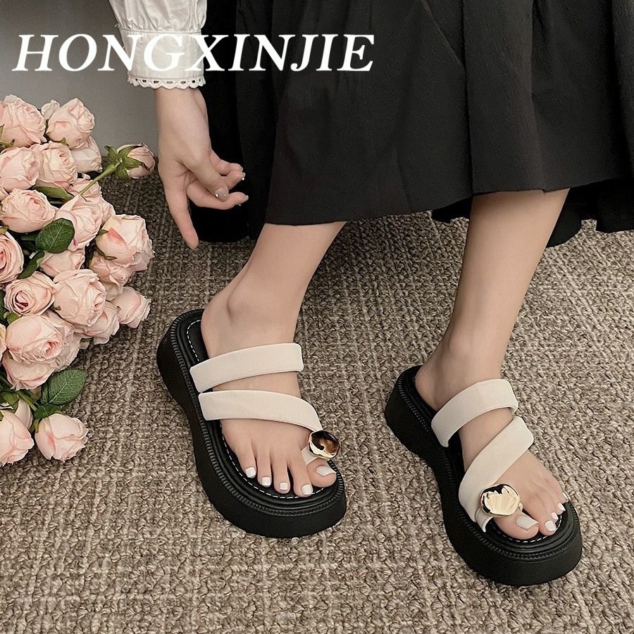 HONGXINJIE dép nữ dép sandal nữ d 2023 HOTSALE Sản phẩm mới vào mùa hè thời trang 062721