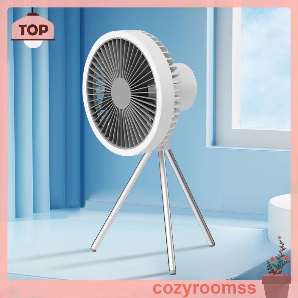 Quạt Làm Mát Để Bàn 3 Tốc Độ 10000mAh Cắm Trại Ngoài Trời