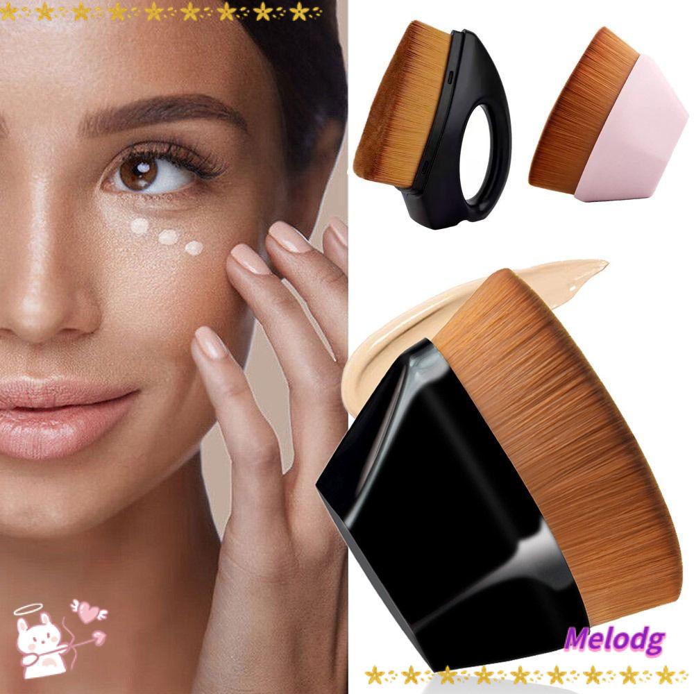MELODG Cọ Trang Điểm Tán Nền Lông Mềm