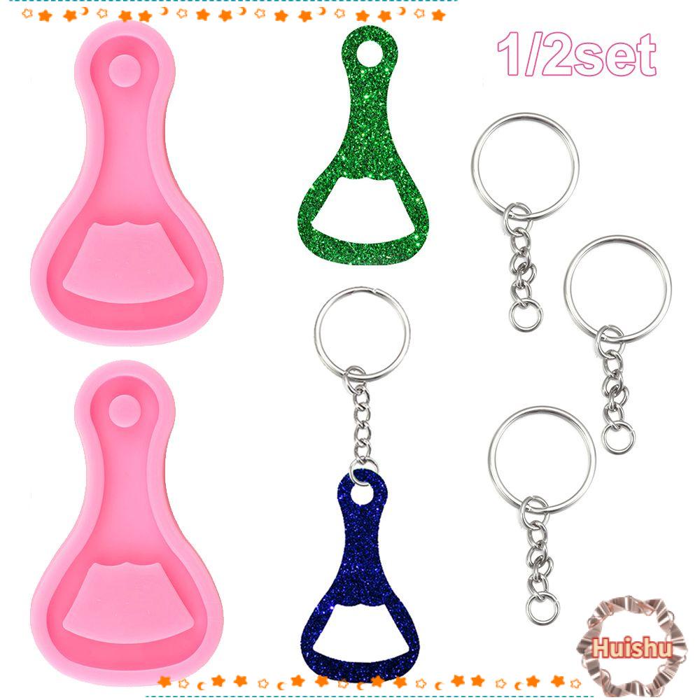 HS Khuôn Silicone Làm Bánh Hình Móc Khóa Xinh Xắn