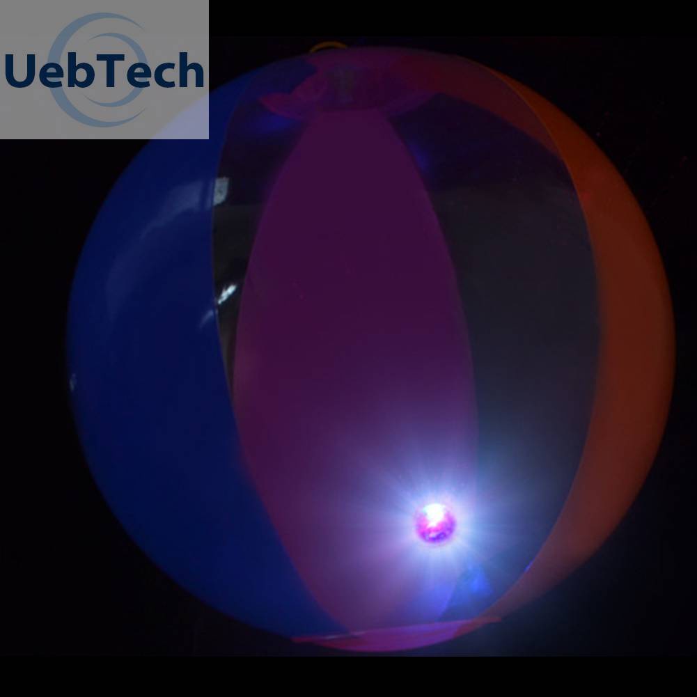 Bóng Bơm Hơi PVC Có Đèn LED 23cm Cho Bữa Tiệc