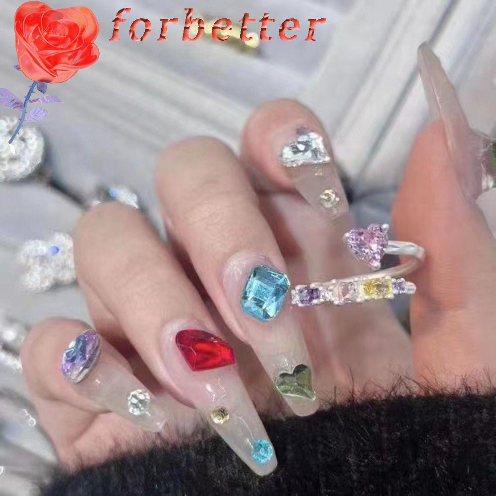 FORBETTER Nhẫn Mạ Bạc Y2K Hình Mặt Cười Độc Đáo Phong Cách Harajuku Hàn Quốc