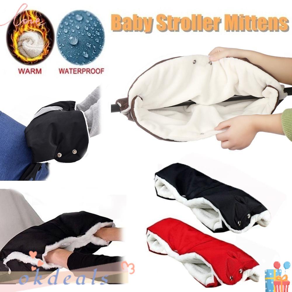 OKDEALS Găng Tay Dày Dặn Ấm Áp Chống Thấm Nước Cho Xe Đẩy