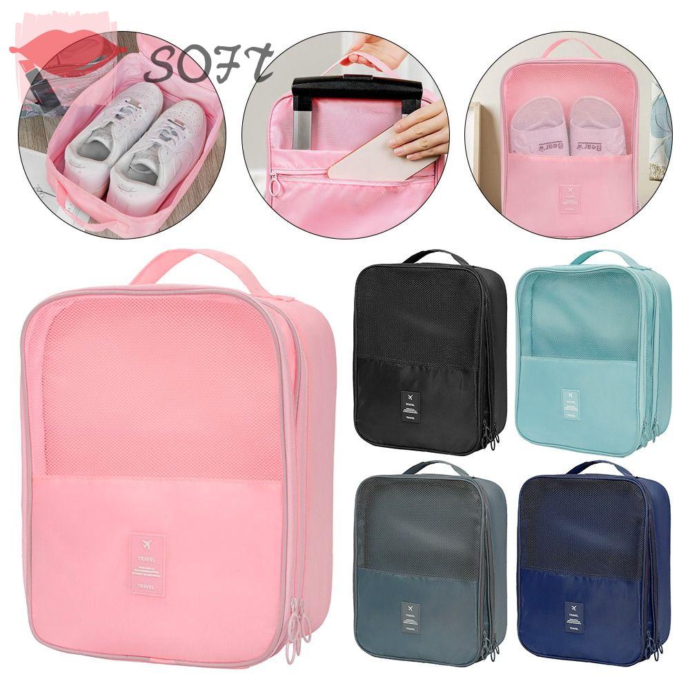 SOFTNESS Túi Đựng Đồ Lót / Giày Dép Mang Đi Du Lịch Tiện Lợi