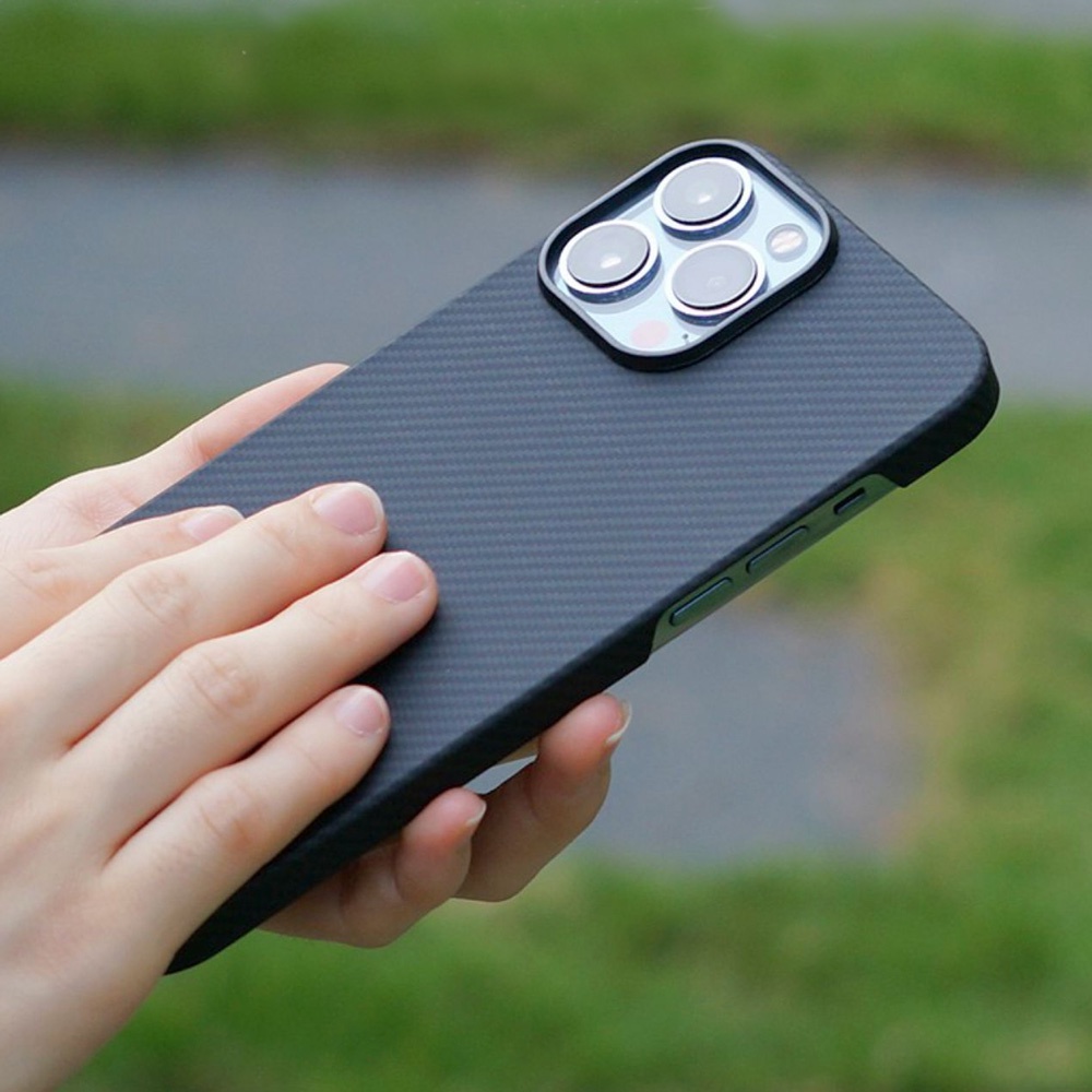 Ốp Điện Thoại Sợi carbon 0.7mm Siêu Mỏng Cho iphone 15 pro max 14 plus 13 pro