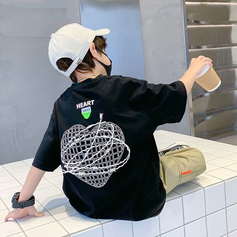 Mới Áo Thun 100% Cotton Tay Ngắn Unisex Cho Bé