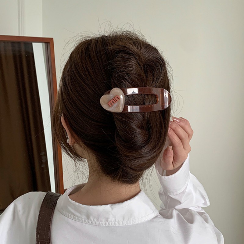 Kẹp Tóc Hình Trái Tim Thời Trang Mới 2023 Dành Cho Nữ