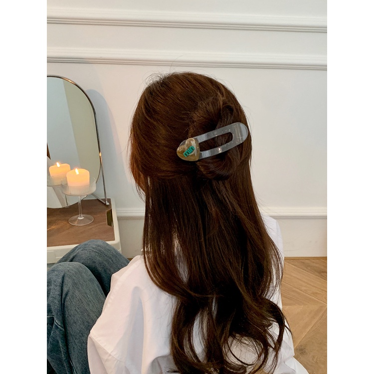 Kẹp Tóc Hình Trái Tim Thời Trang Mới 2023 Dành Cho Nữ