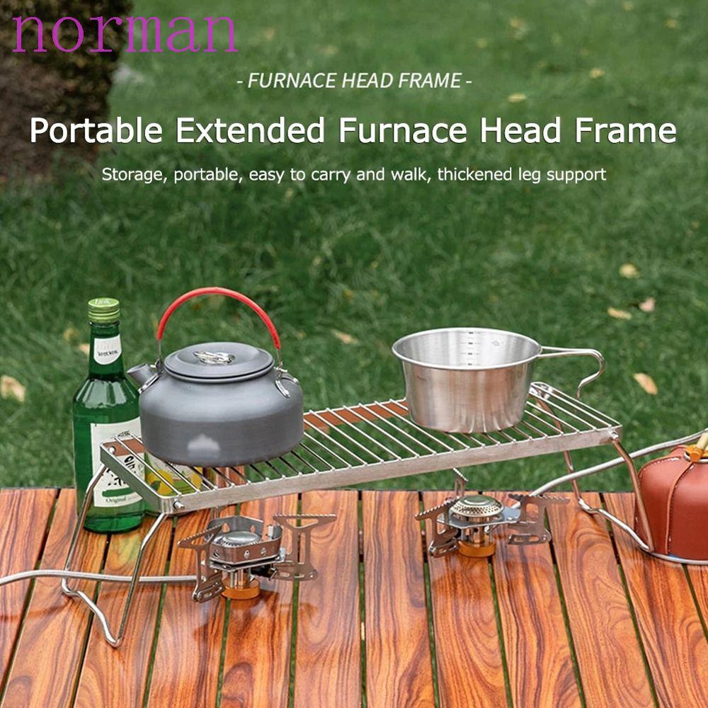 NORMAN Giá Đỡ Nướng BBQ Đa Năng Có Thể Gấp Gọn Tiện Dụng