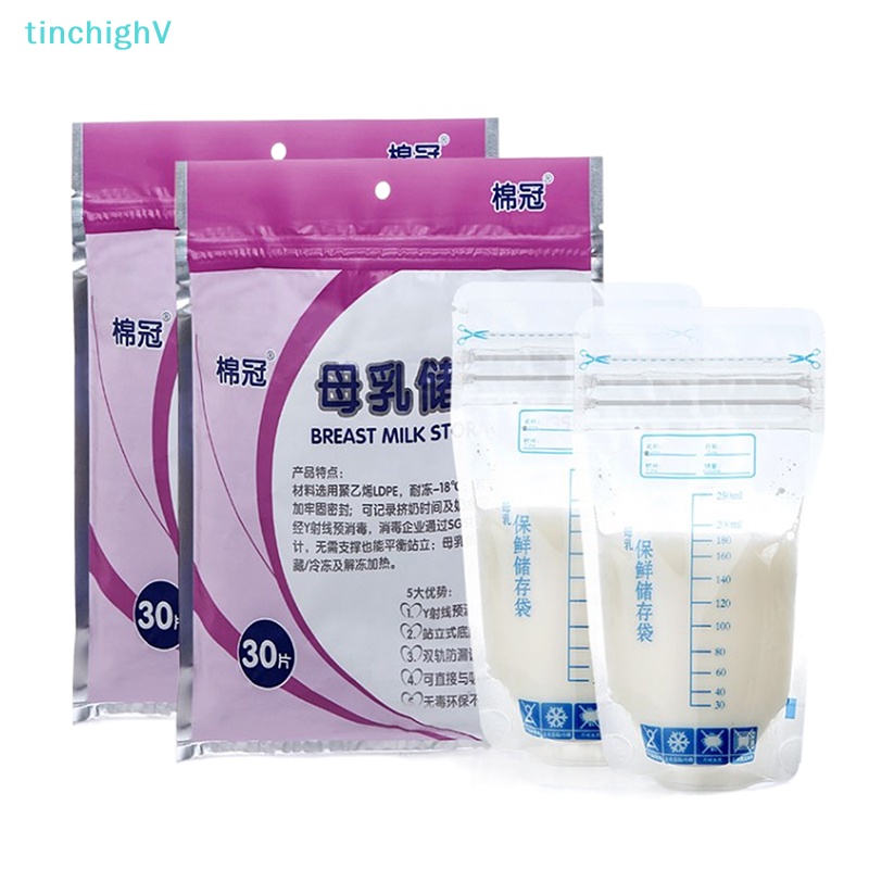 Bộ 30 / 10 Túi Đựng Sữa Mẹ 250ml Tiện Dụng