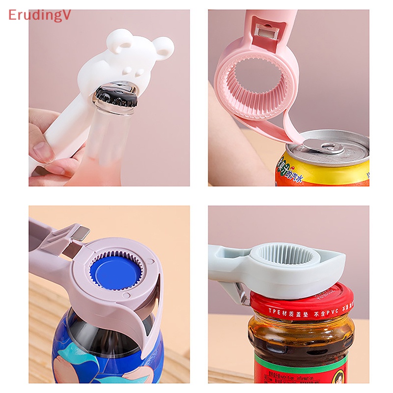 Dụng Cụ Mở Nắp Chai Bia Đa Năng 4 Trong 1