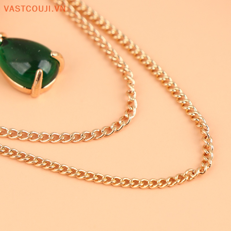 Ghim Cài Áo Chuỗi Tua Rua Đính Đá Pha Lê Chất Lượng Cao Cho Nữ