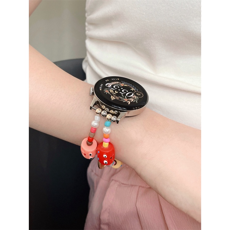 Dây Đeo Co Giãn Thời Trang Cho Đồng Hồ Thông Minh Samsung Galaxy Watch 4 / 5 / 5 Pro 40 / 41 / 42 / 45 / 45 / 46mm Galaxy Watch4