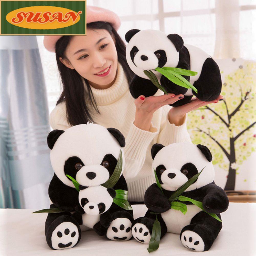 SUSANS Gấu Trúc Nhồi Bông Mềm Mại 9 / 10 / 12 / 16cm