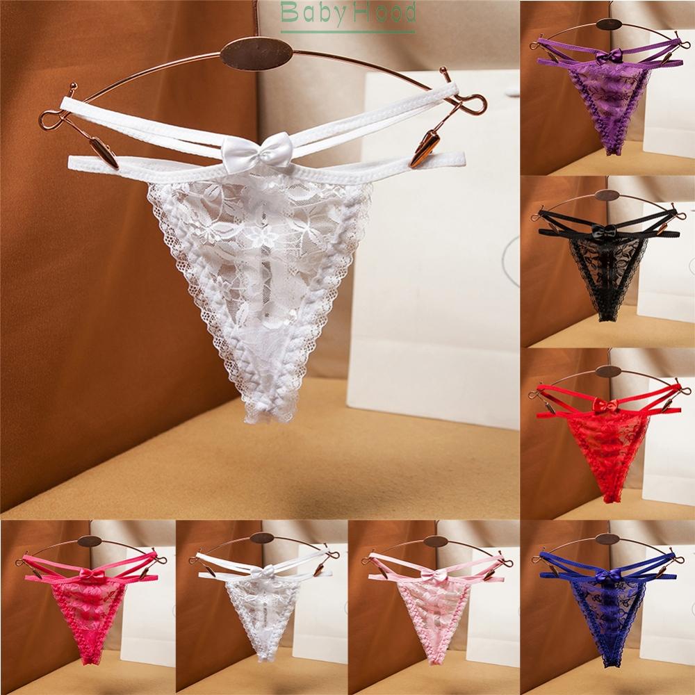 【Big Discounts】Low Rise Sexy T-back Thong Underwear Women Briefs Female G-string Intimate#BBHOOD