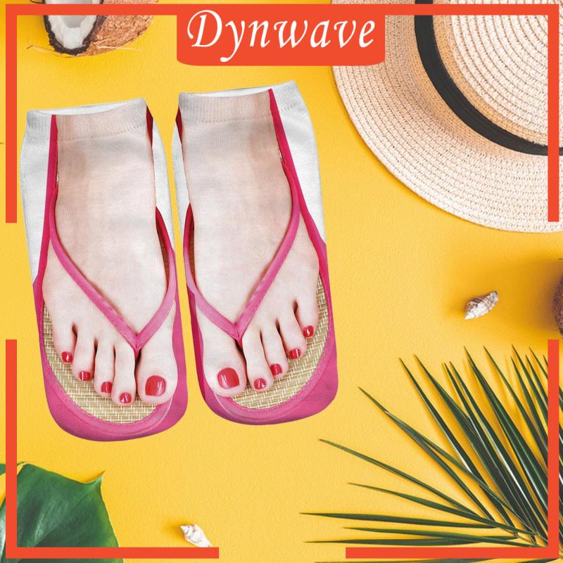 Vớ Xỏ Ngón In Họa Tiết Vui Nhộn Thời Trang Dùng Tập Yoga / Giáng Sinh