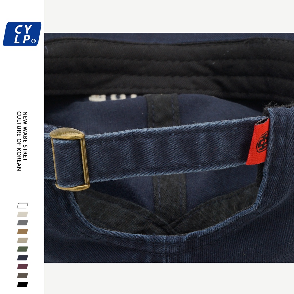 Mũ Lưỡi Trai Mềm Thêu Chữ Phong Cách Đường Phố Hàn Quốc Cá Tính