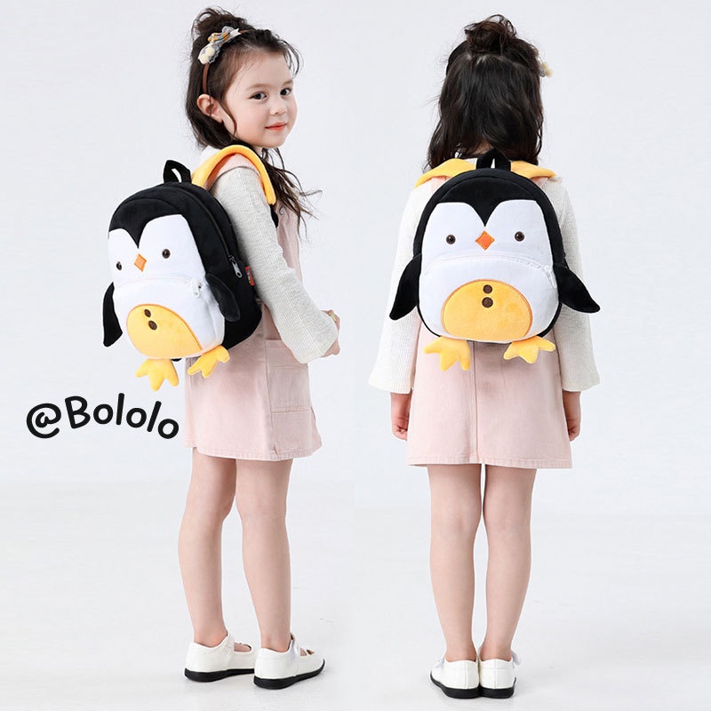 Bololo Ba Lô Siêu Nhẹ Hình Động Vật Hoạt Hình Đáng Yêu Dành Cho Bé