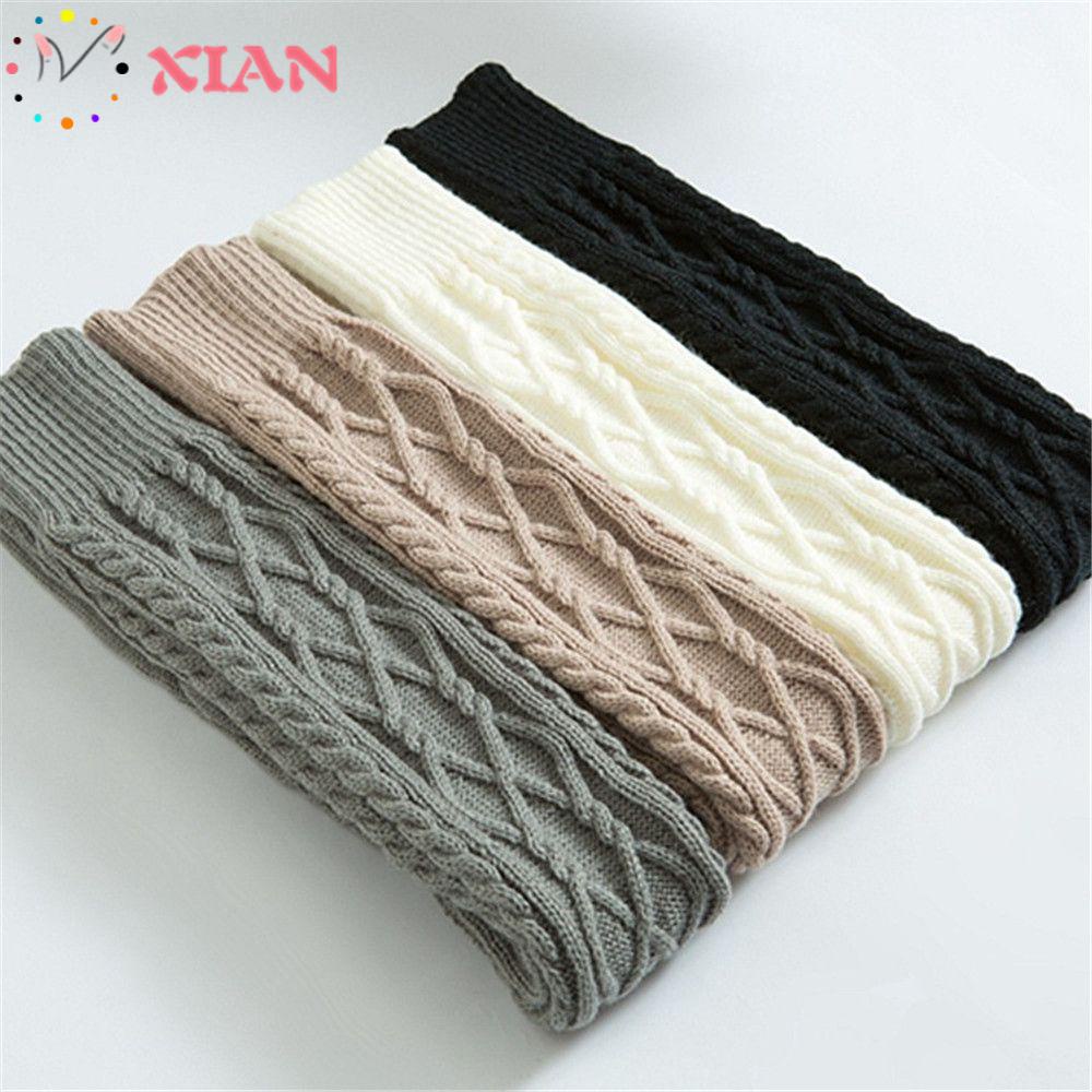 XIANTIN Vớ Len Dài Giữ Ấm Chân Thời Trang Mùa Đông Cho Nữ