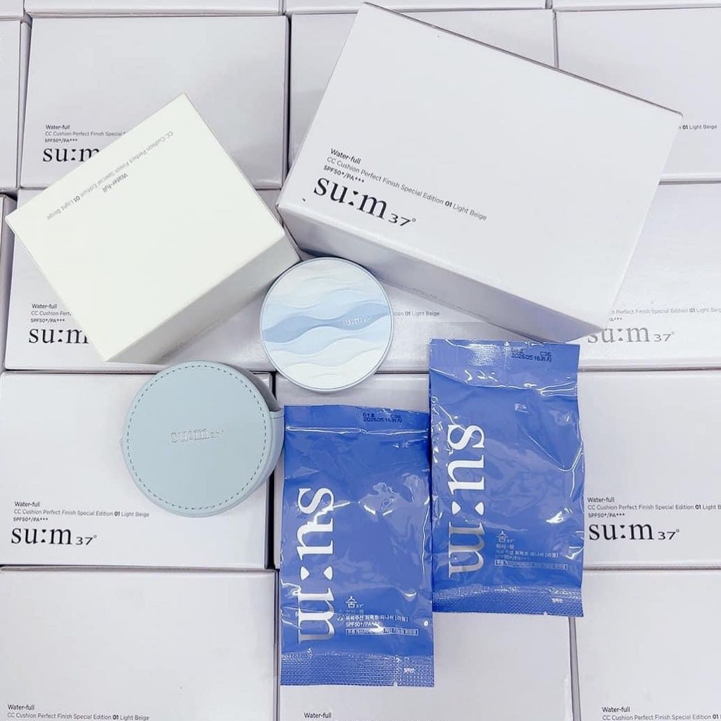 Set cushion S.U.M tone 1 + 6% phí shopee