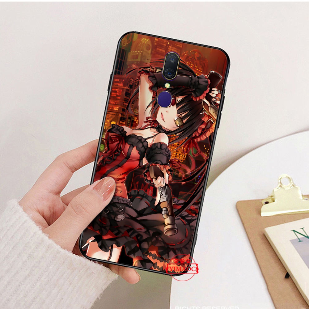 Đối với oppo reno 2 2z 2f 3 4 pro 5 lite 5k pro plus 5g ốp lưng mềm y234 gambar kurumi tokisaki