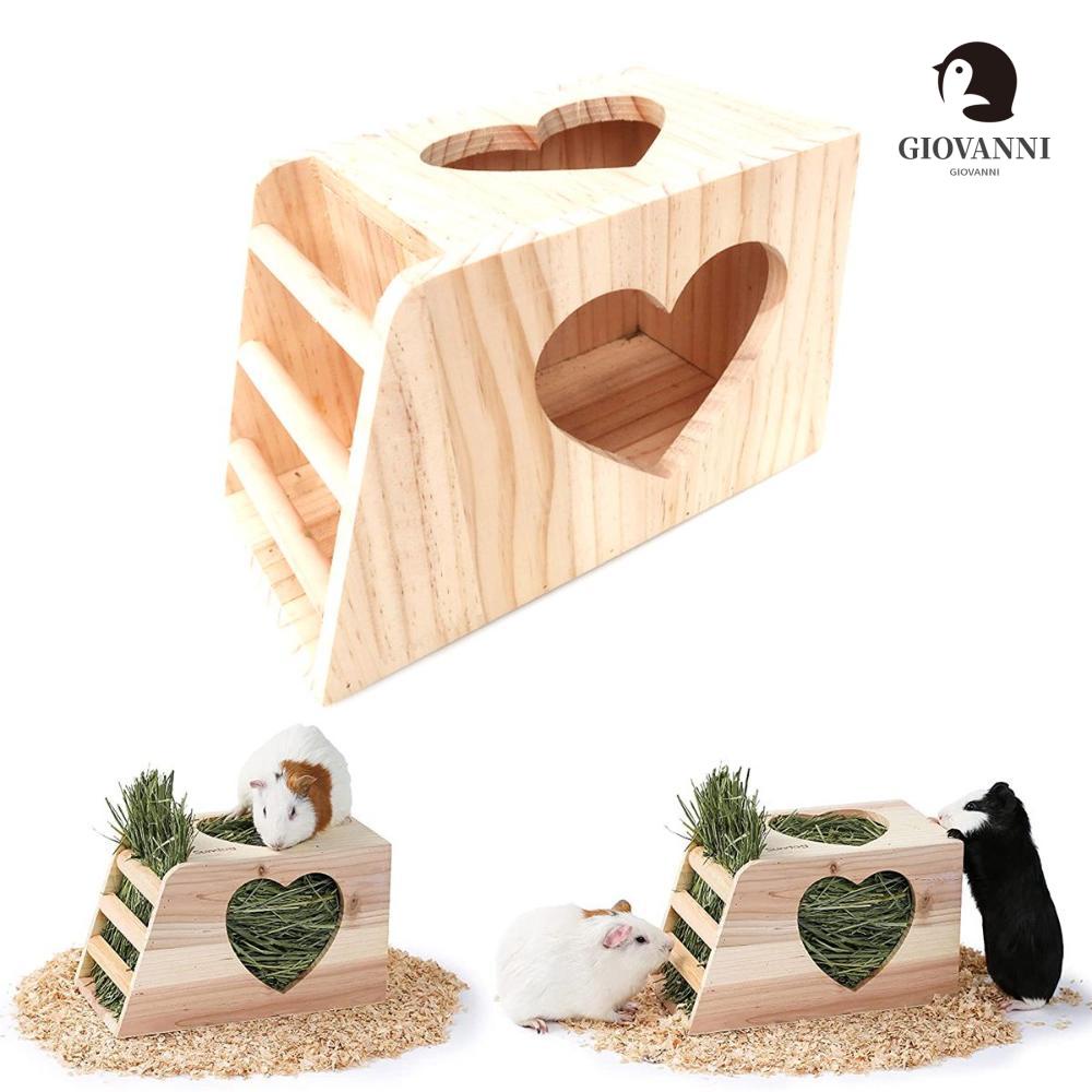 GIOVANNI Giá Đỡ Thức Ăn Đa Năng Gắn Tường Tiện Dụng Cho Thỏ / Heo / Chinchilla