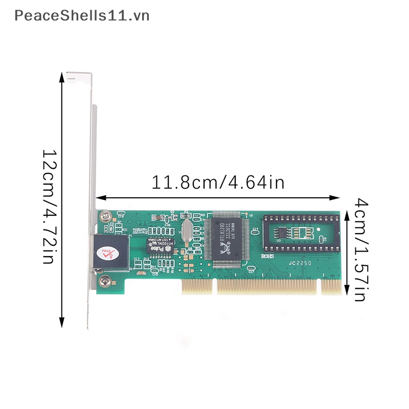 Card Mạng Lan PCI 10 / 100 Mbps NIC PCI Sang RJ45 8139D