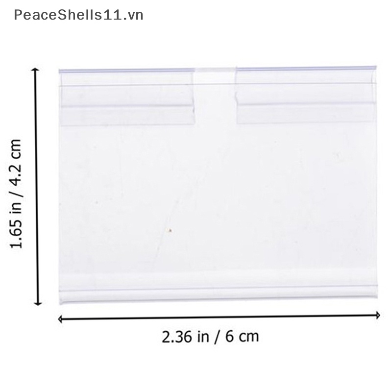 Set 10 Giá Đỡ Biển Báo Bằng Nhựa Tiện Dụng