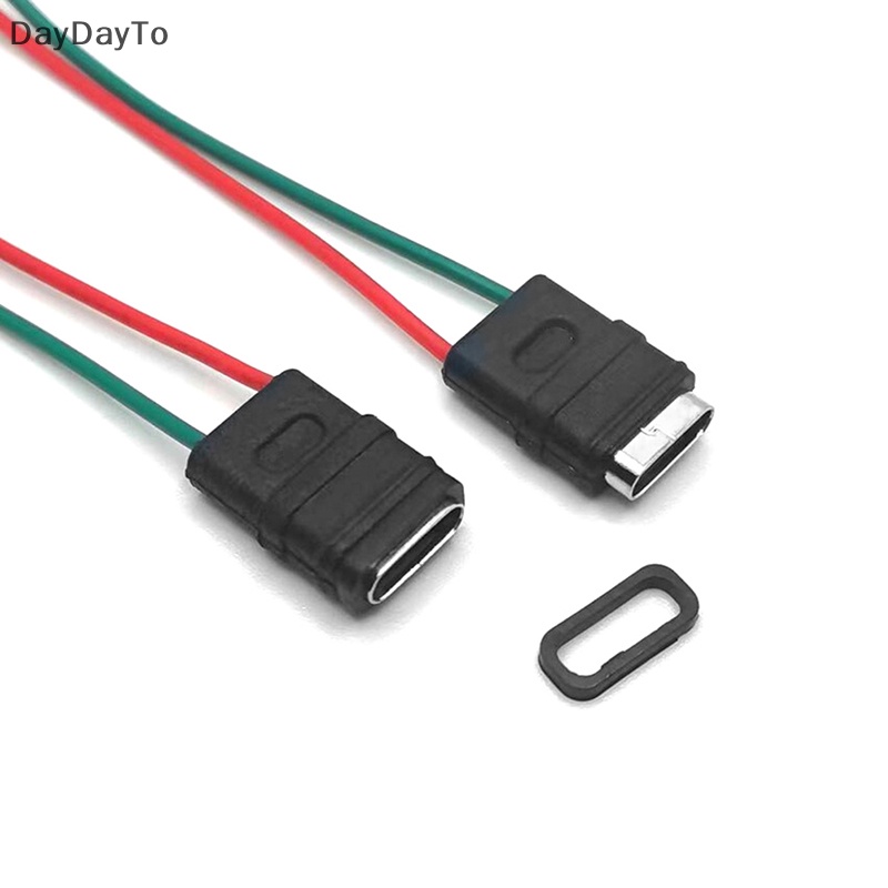 Set 2 Cổng Sạc USB Type C 2P Chống Thấm Nước Tiện Dụng