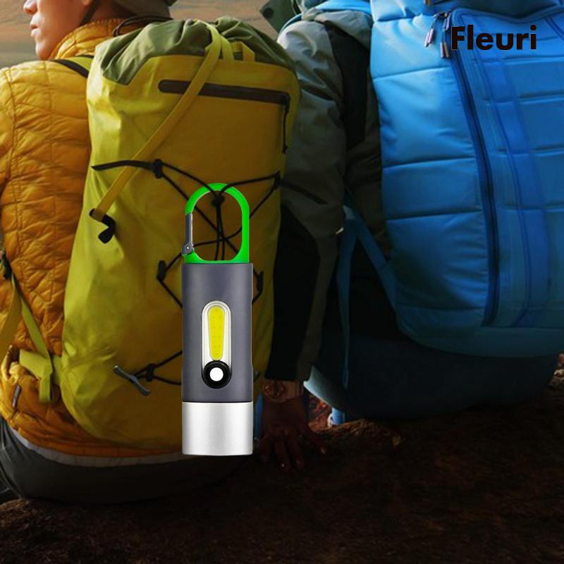 Móc Khóa Đèn Pin 4 Chế Độ Tiện Lợi