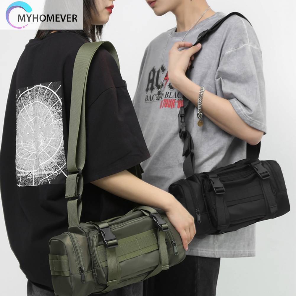 Túi Đeo Chéo Ngực Bằng Nylon Có Thể Điều Chỉnh Dùng Khi Đi Câu Cá / Cắm