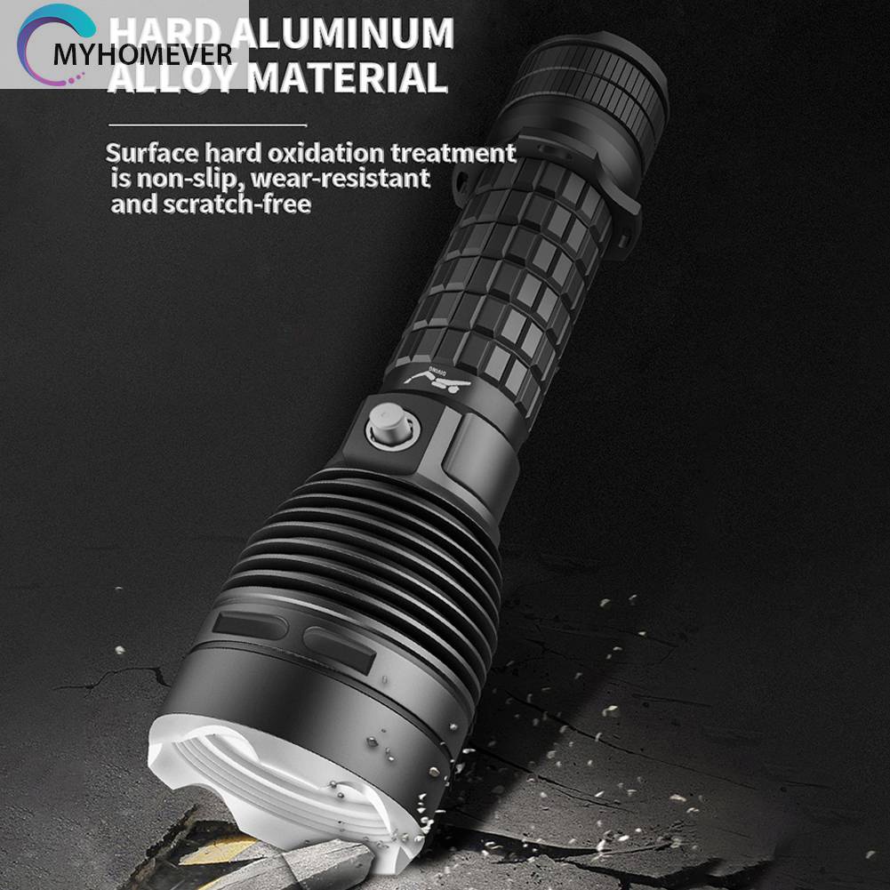 Đèn Pin XHP70 LED 3 Chế Độ Chống Trượt Tiện Dụng Khi Đi Cắm Trại Leo Núi