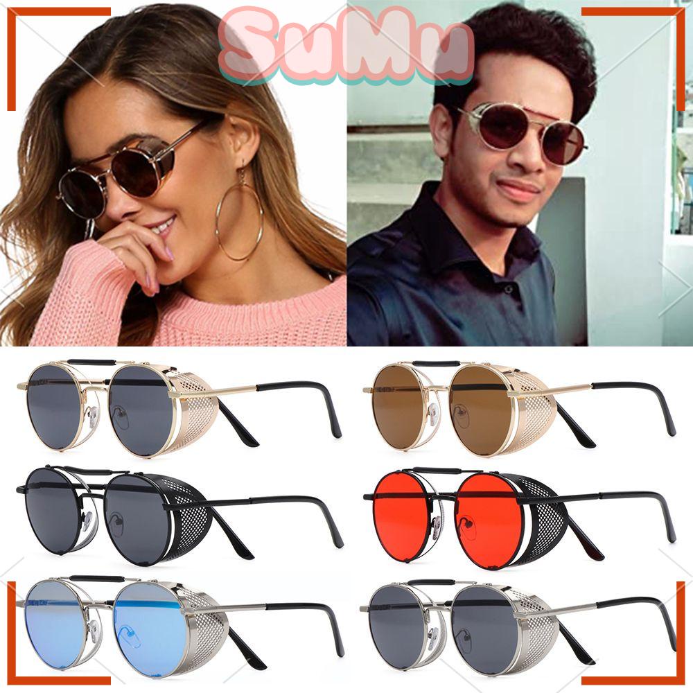 SUMU Kính Râm Bảo Vệ Chống Tia UV400 Phong Cách Gothic