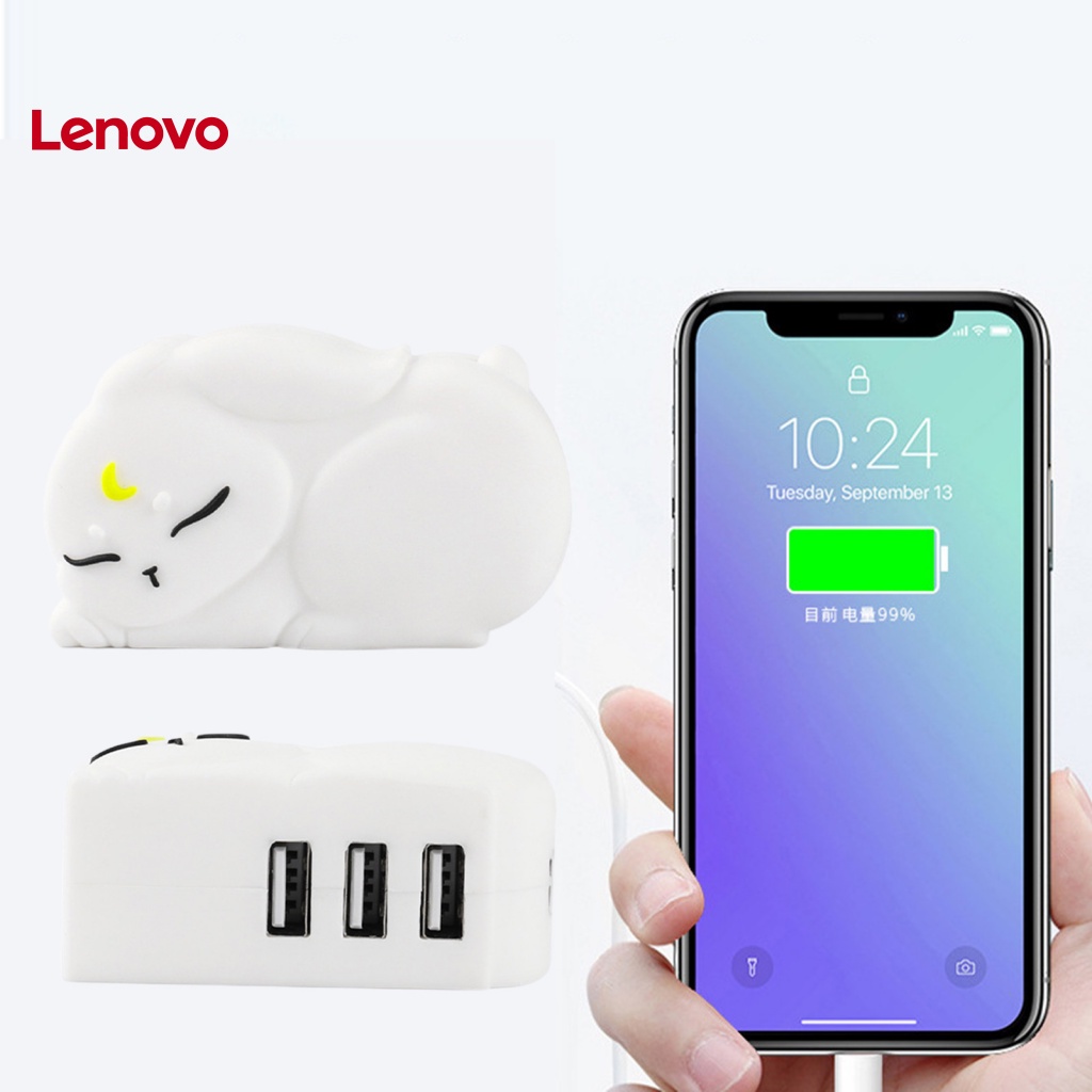 Bộ Chia Cổng USB 2.0 Type-C / USB 2.0 Tốc Độ Cao Hình Hoa Hướng Dương / Mặt Trăng / Thỏ Đang Ngủ Cho Máy Tính