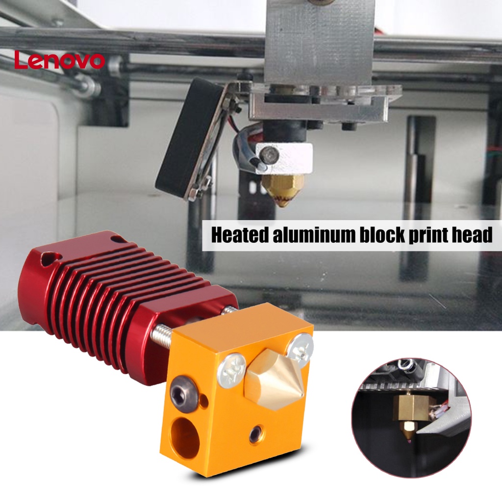 1 Bộ Đầu Phun Nhiệt Bằng Nhôm 12V CR10 Cho Máy In 3D