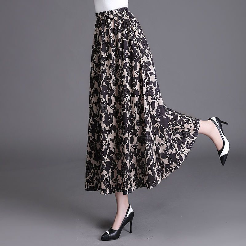 Chân Váy Dài Dáng Chữ a Chất Cotton Dáng Ôm Thời Trang Mùa Hè Hàng Mới Dành Cho Mẹ