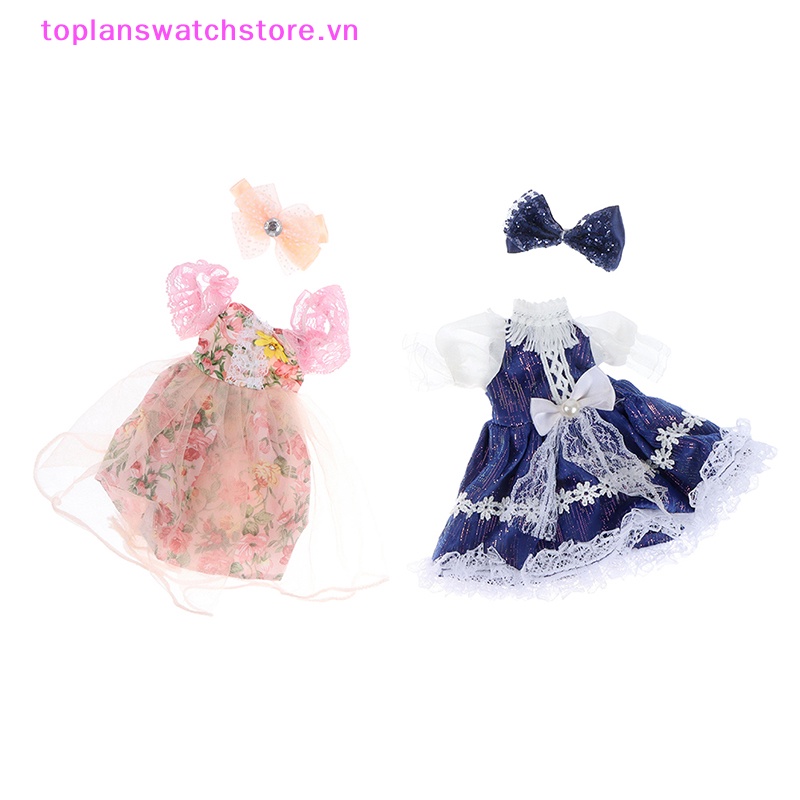 Set Đầm Công Chúa Thời Trang Cho Búp Bê 1 / 6 30CM